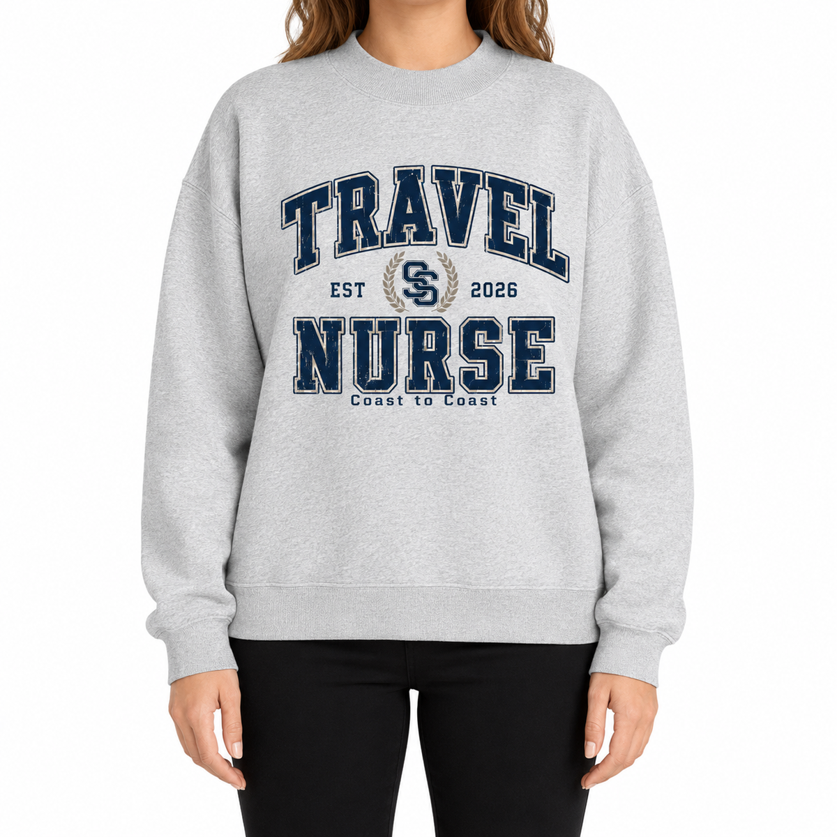 Travel Nurse Crewneck