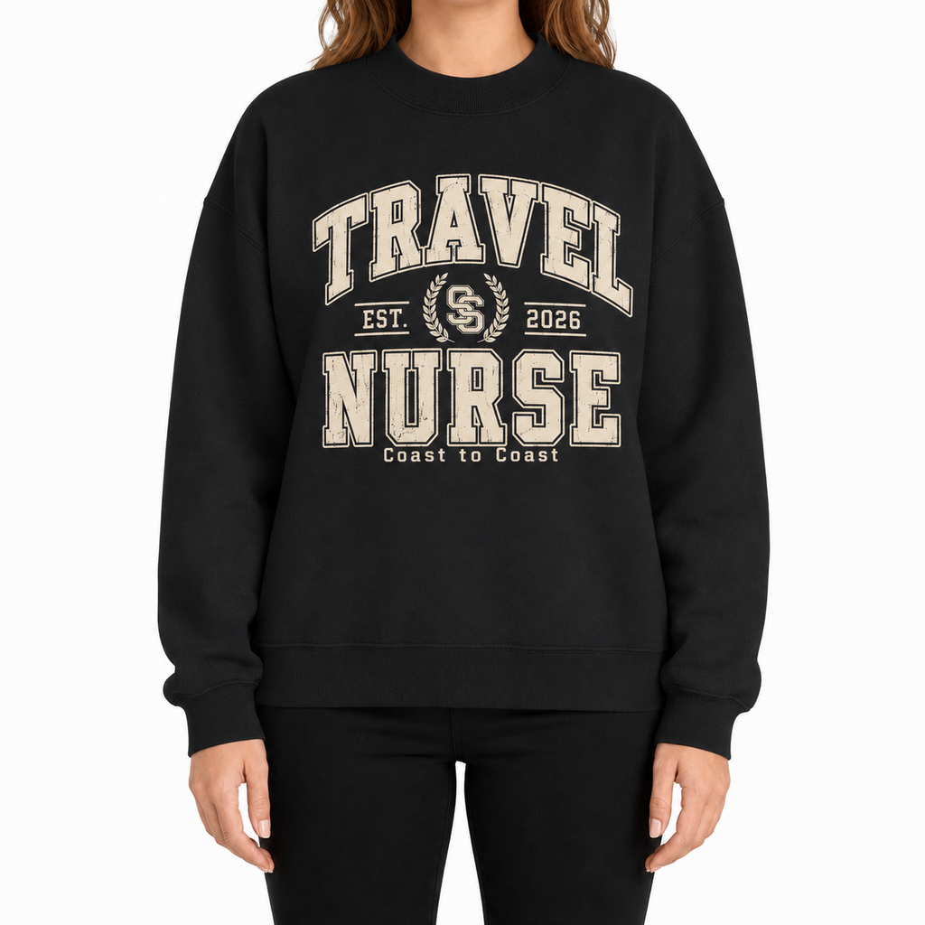 Travel Nurse Crewneck
